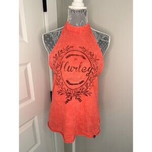 Hurley Sleeveless Tank Top Graphic Shirt Womens Size Small